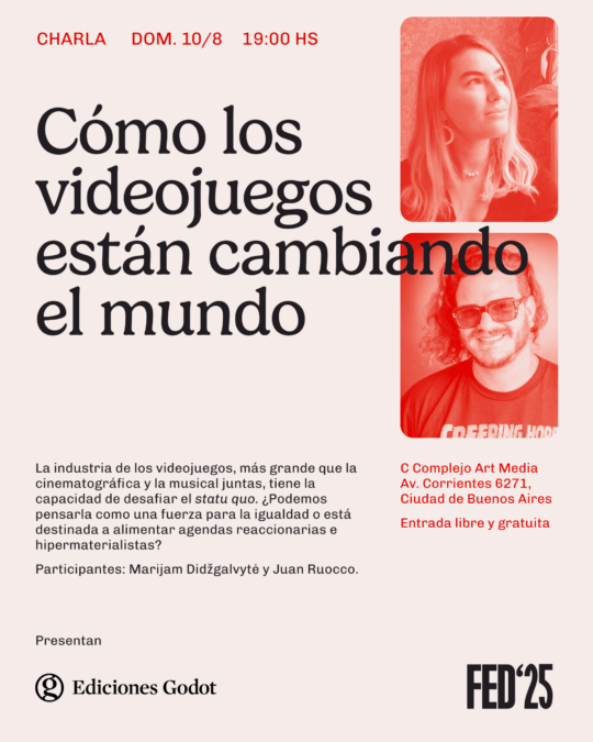 FED25-Charlas-10.4-Videojuegos_Flyer-Charla-FEED