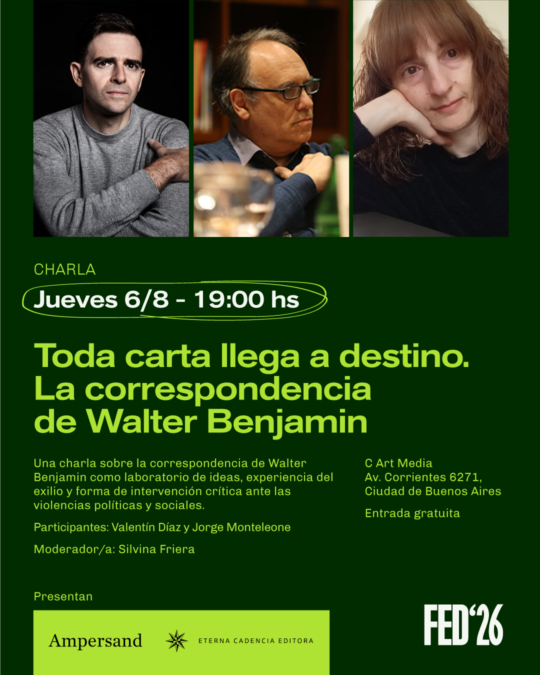 FED26-Charlas-6.4-Benjamin-v1_Flyer-Charla